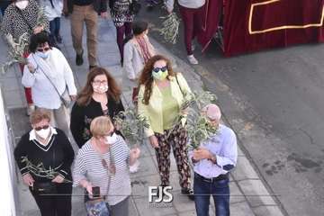 La procesión de La Burrita toma San Juan después de dos años de suspensión por la pandemia/Francisco Javier Santana y Antonio Alí.